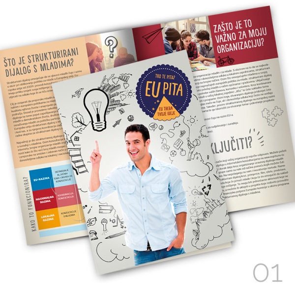 Letak 01: A5, obostrano kolor tisak 4/4, 4 stranice, savijanje 1x Letak 01: A5, obostrano kolor tisak 4/4, 4 stranice, savijanje 1x