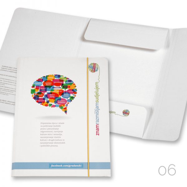 Mapa 06, alat na upit, obostrani kolor tisak 4/4, gumica za zatvaranje