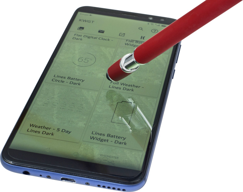 Gumirana Soft Touch kemijska olovka 8462 - Slika 2