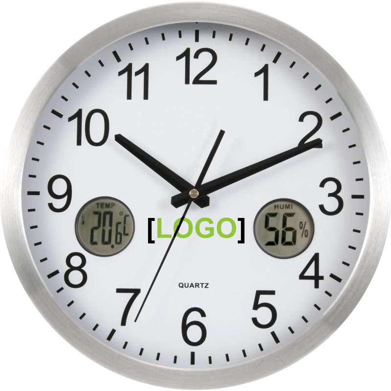 Zidni sat s digitalnim funkcijama