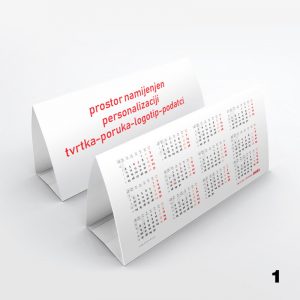 Stolni kalendar jednolisni 2025