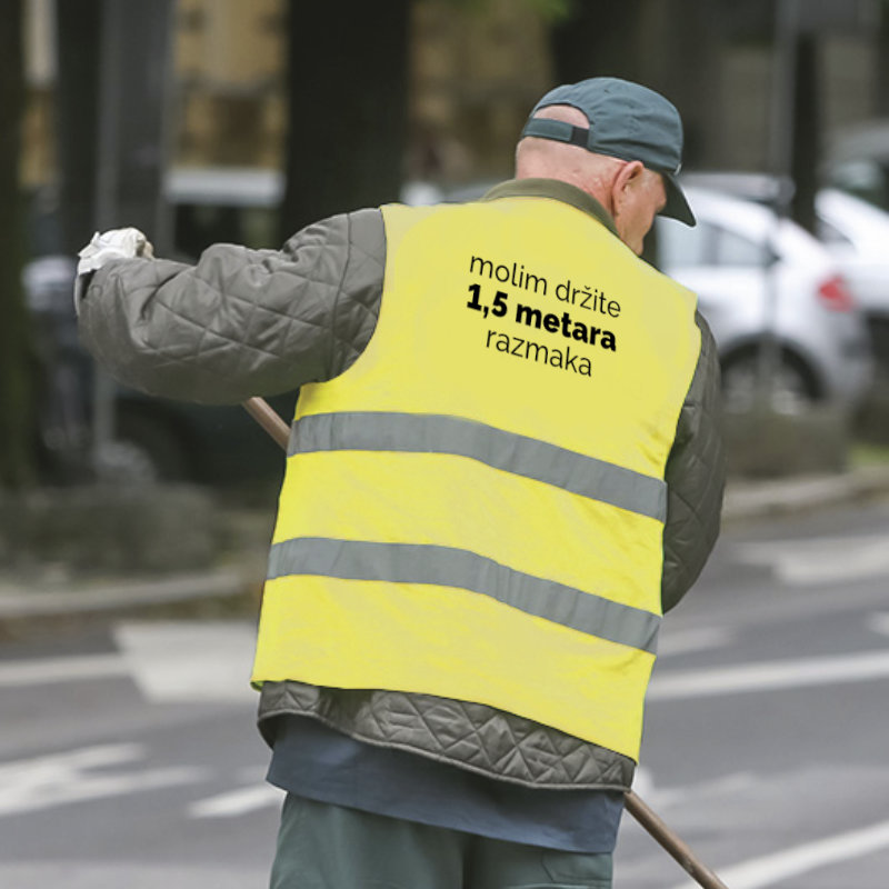 Zaštitni PRSLUK s Vašom porukom