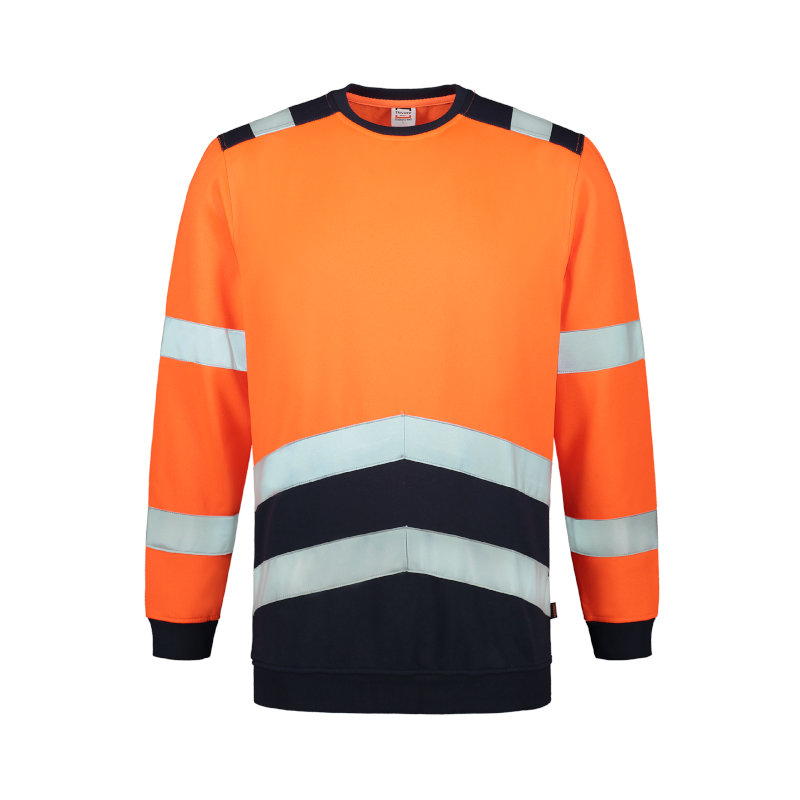 T40_narancasta2 radna unisex majica dugih rukava