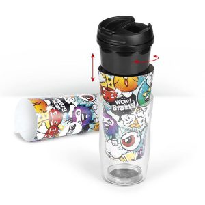 Plastična putna šalica TRAVELINO