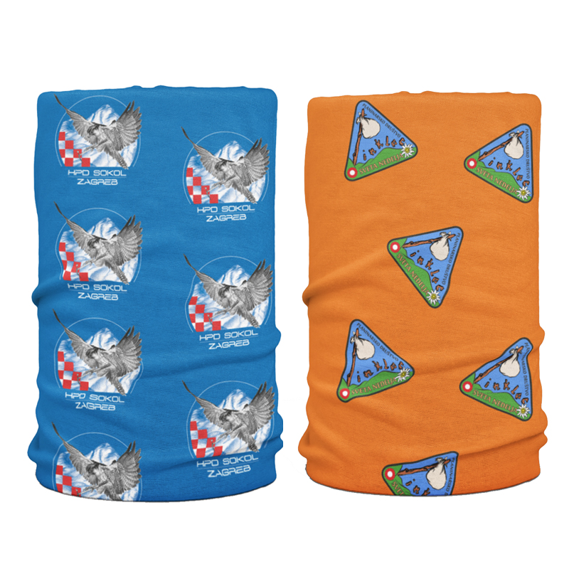 Buff - cjevasti šal s TISKOM