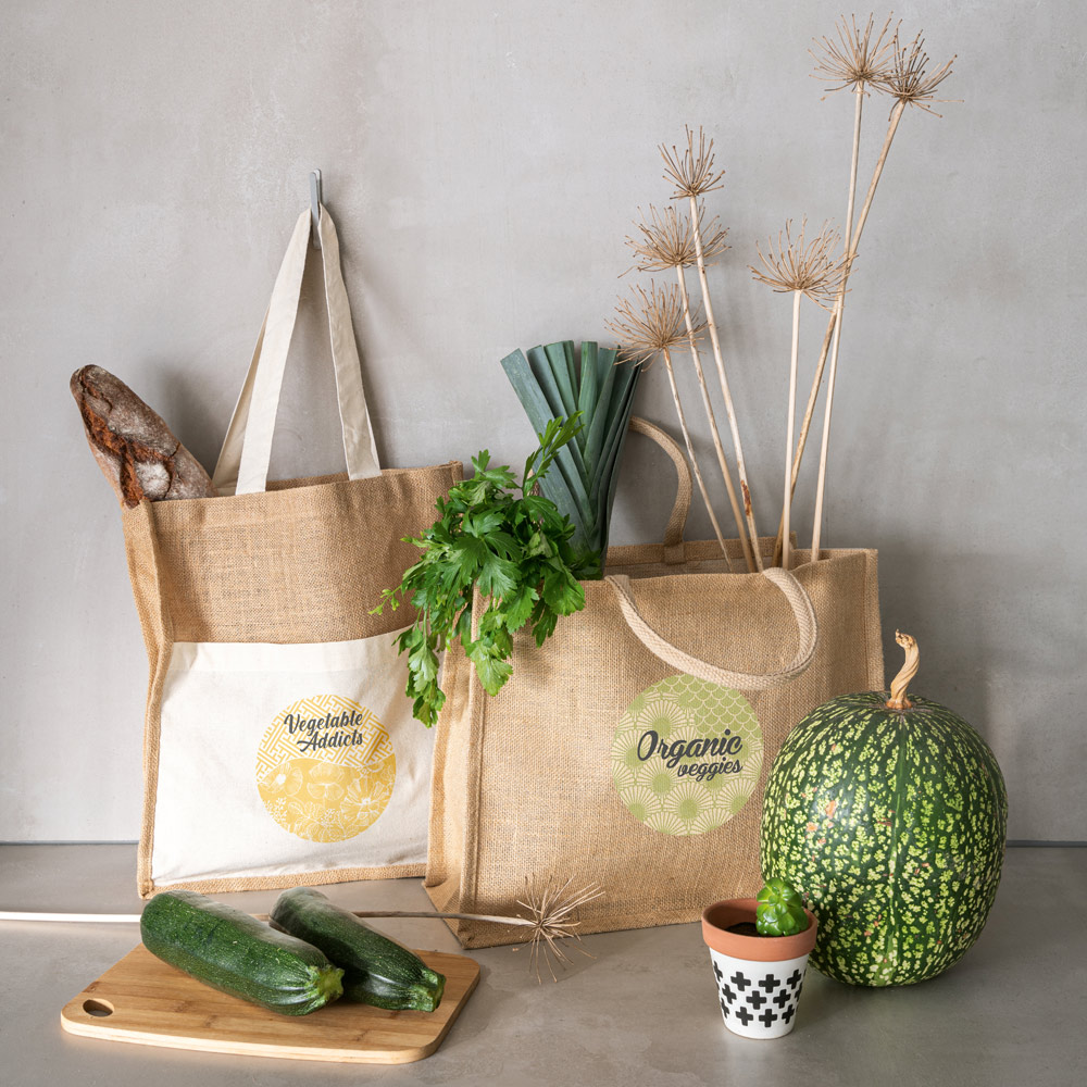 EKO Jutena torba za kupovinu 43x34cm SHANTI - Slika 4