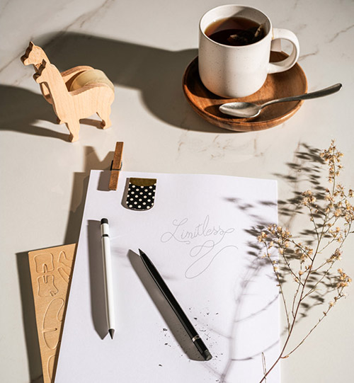 Olovka bez tinte s tijwlom od 100% recikliranog aluminija 91696