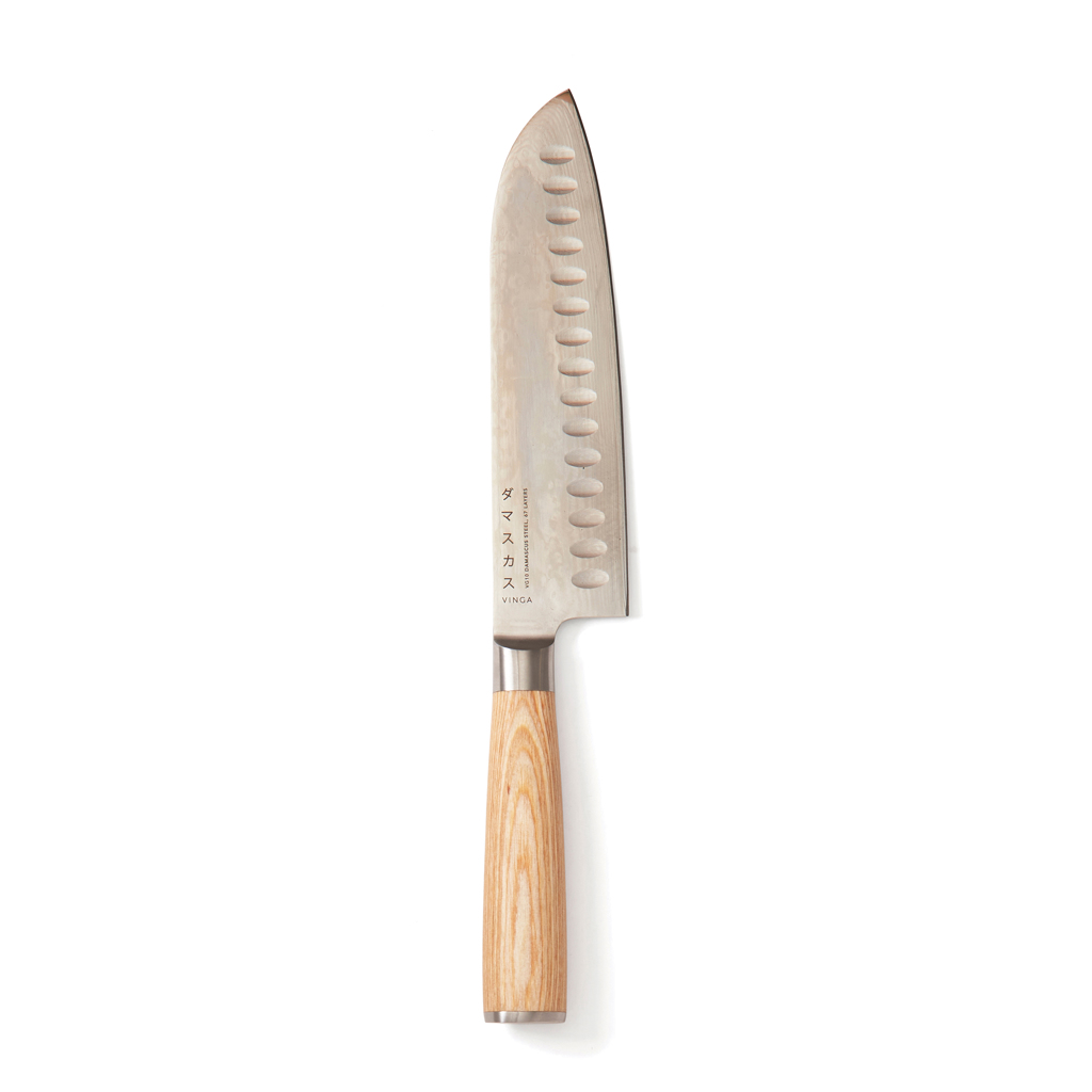 VINGA Hattasan Damascus Santoku knife, grey - Slika 2