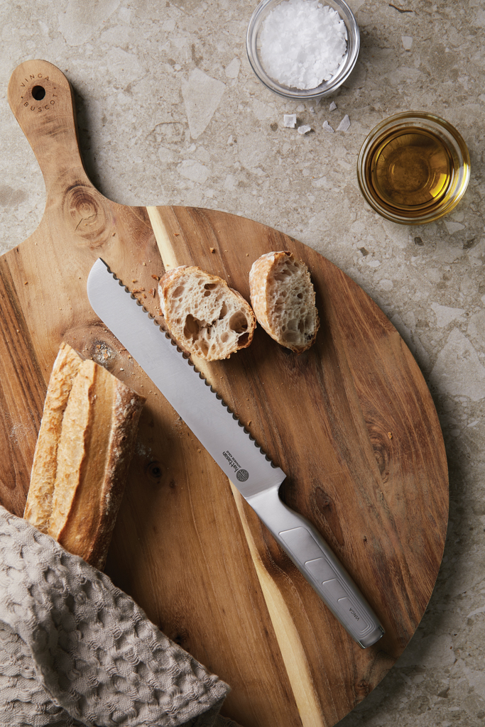 VINGA Hattasan bread knife, grey - Slika 6