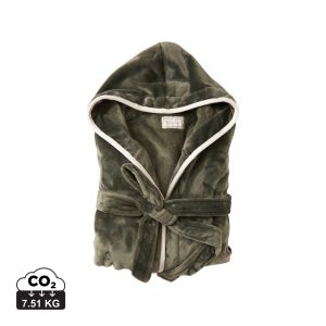 VINGA Louis luxury plush GRS RPET robe size S-M