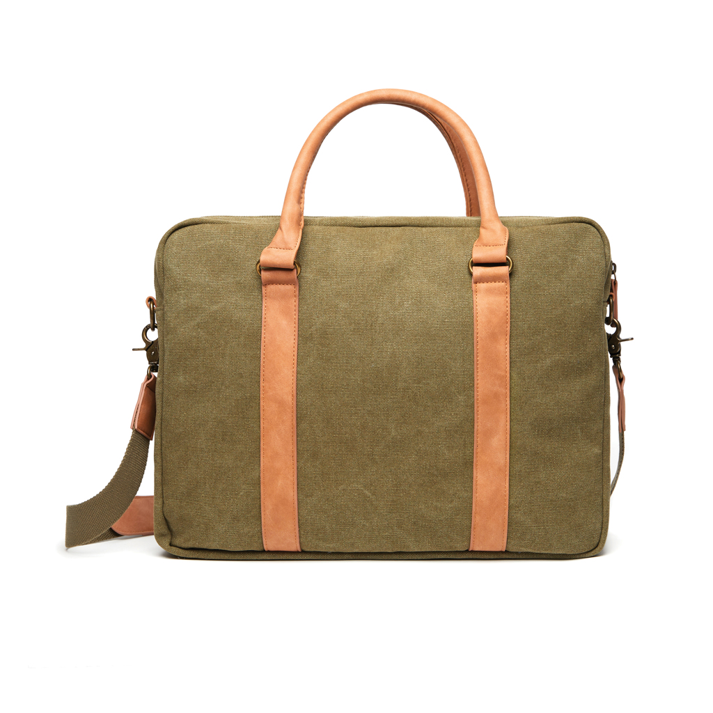 VINGA Bosler RCS recycled canvas computer bag - Slika 4