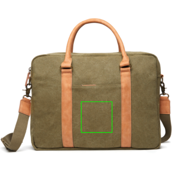 VINGA Bosler RCS recycled canvas computer bag - Slika 8