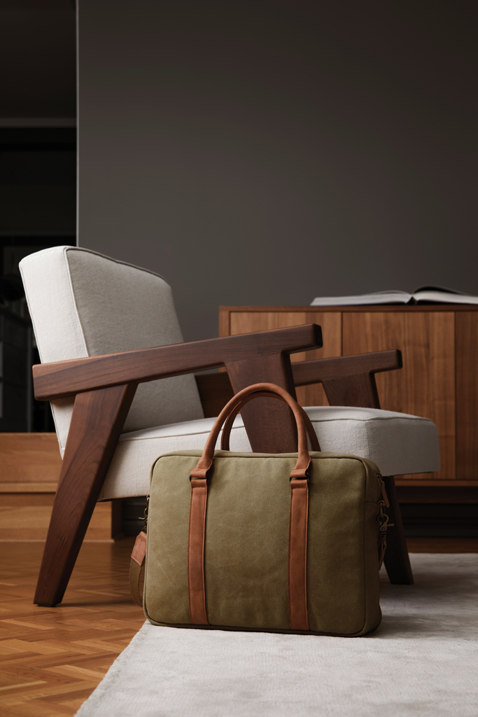 VINGA Bosler RCS recycled canvas computer bag - Slika 7