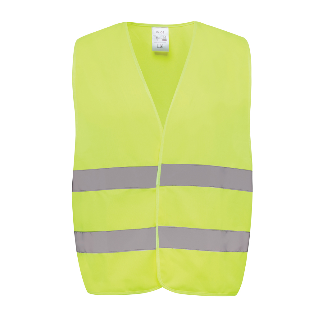 GRS recycled PET high-visibility safety vest - Slika 2