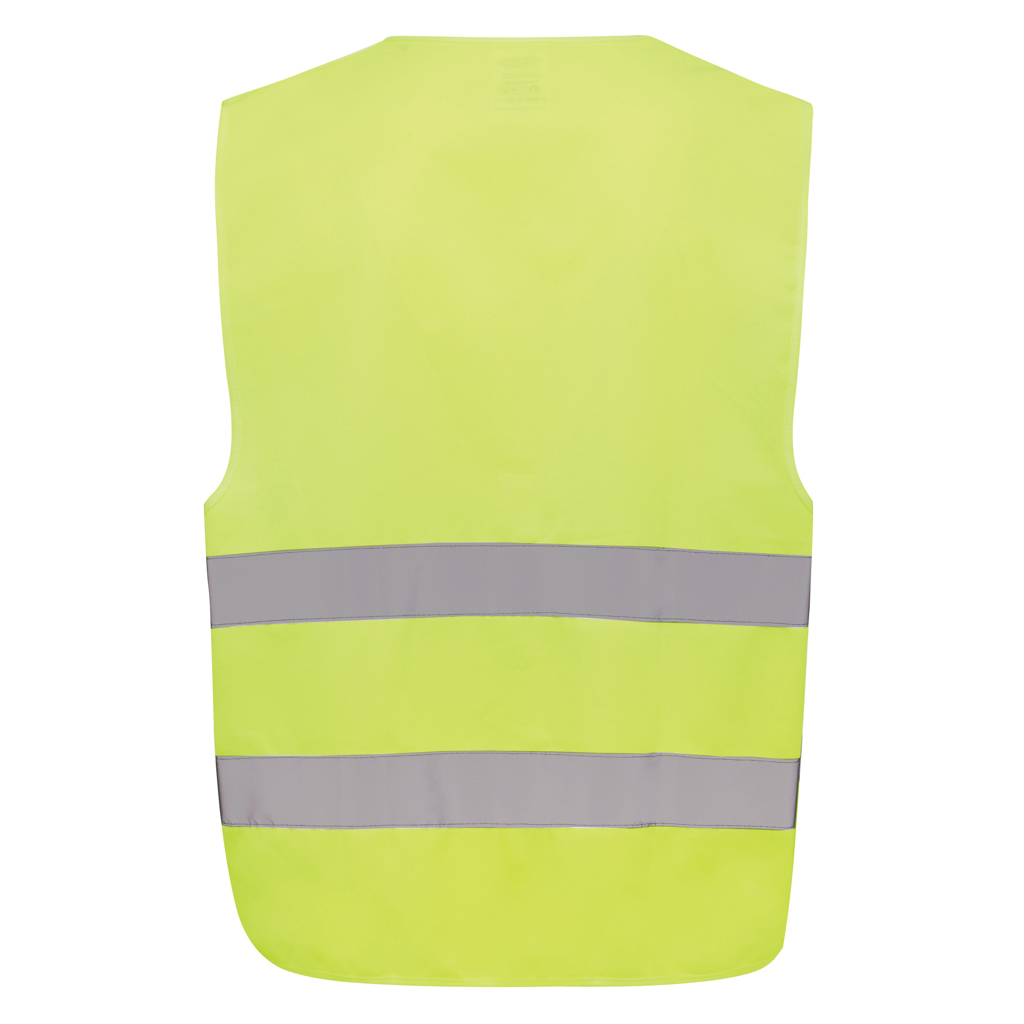 GRS recycled PET high-visibility safety vest - Slika 3