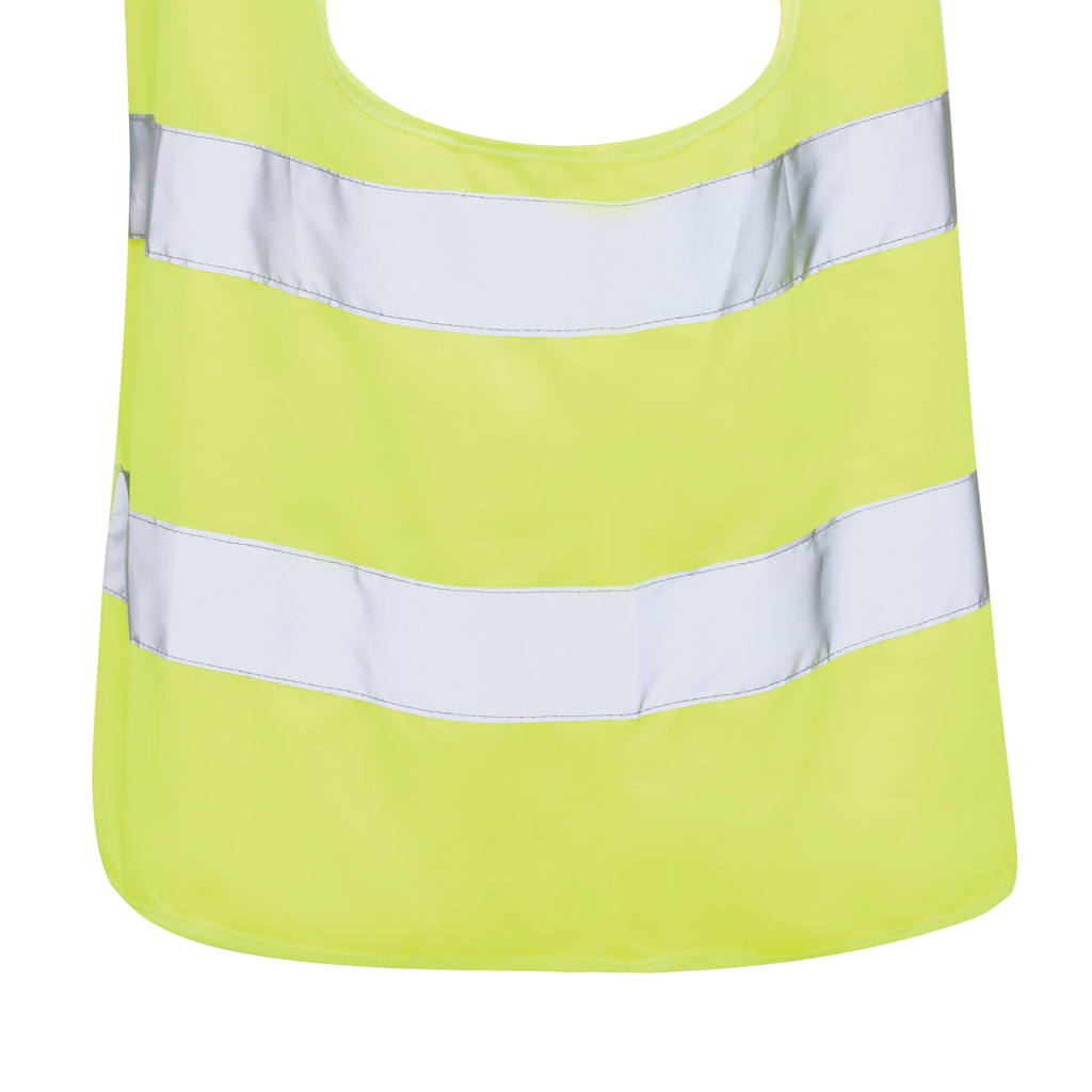 GRS recycled PET high-visibility safety vest - Slika 4