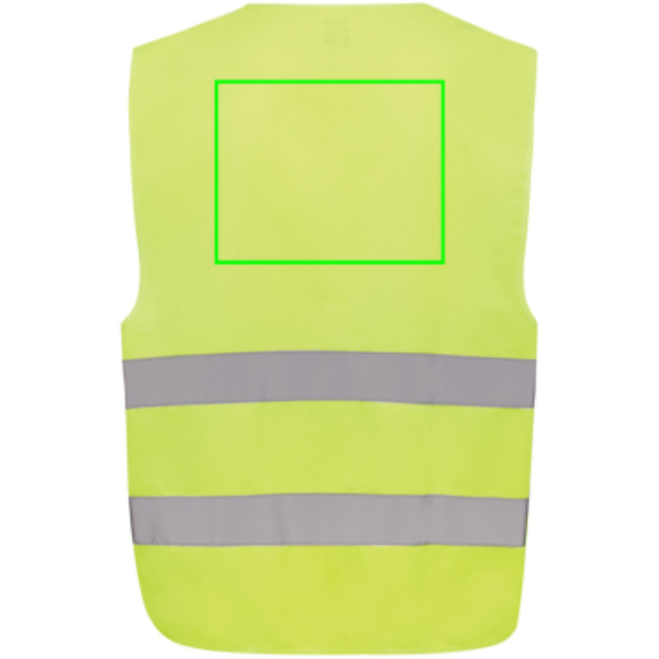 GRS recycled PET high-visibility safety vest - Slika 13