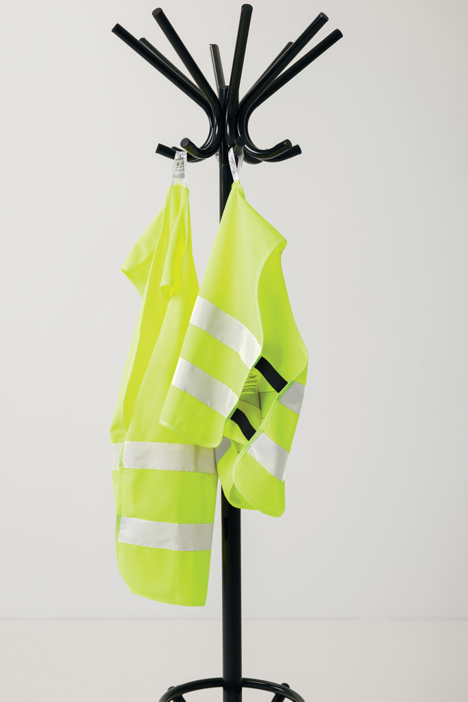 GRS recycled PET high-visibility safety vest - Slika 9