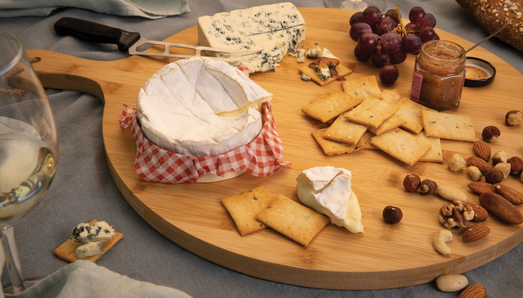 Ukiyo bamboo round serving board - Slika 7