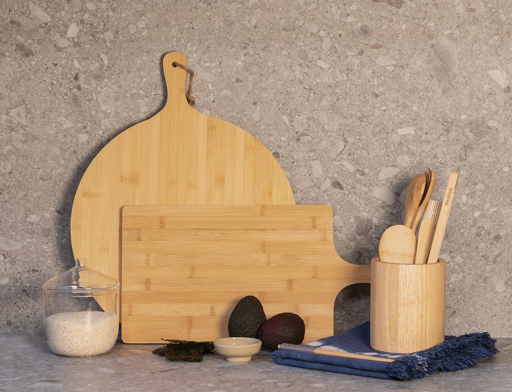 Ukiyo bamboo round serving board - Slika 9