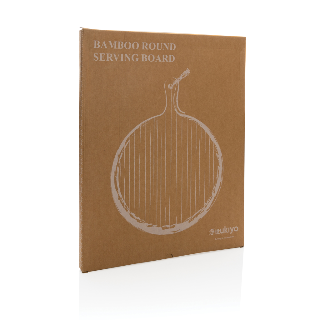 Ukiyo bamboo round serving board - Slika 13
