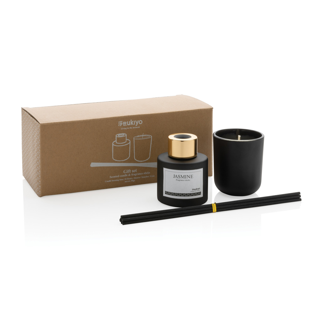 Ukiyo candle and fragrance sticks gift set - Slika 7
