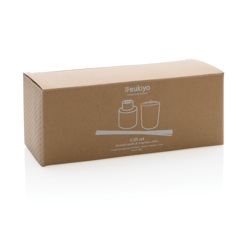 Ukiyo candle and fragrance sticks gift set - Slika 8