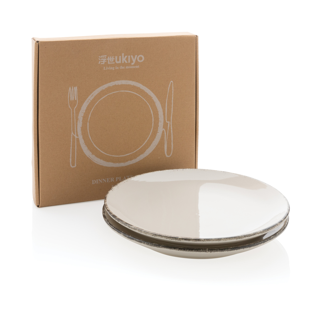 Ukiyo dinner plate set of 2 - Slika 8
