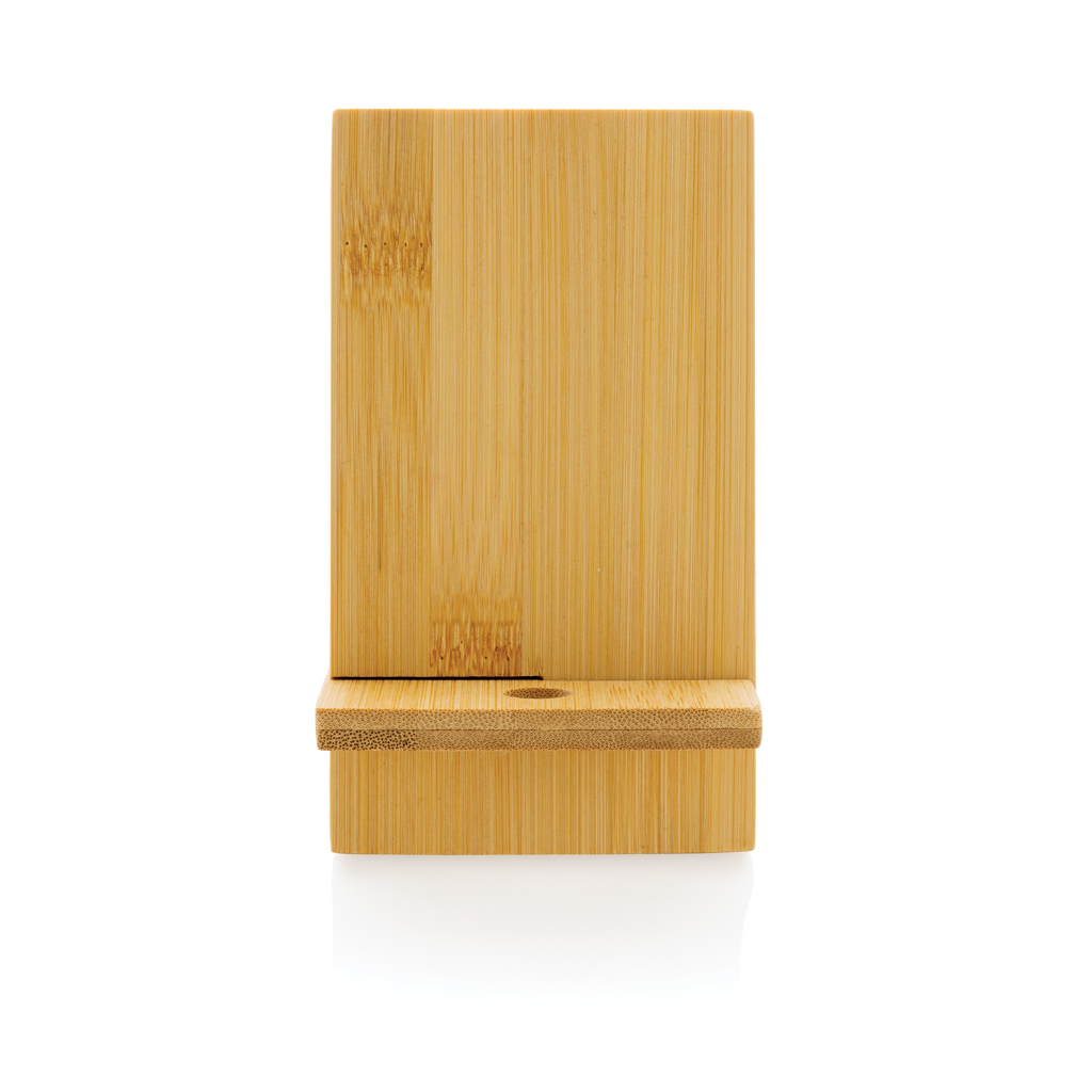 Bamboo phone stand in kraft box - Slika 5