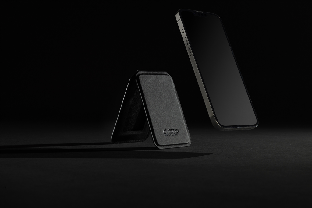 Magstand RCS recycled PU magnetic phone wallet with stand - Slika 12