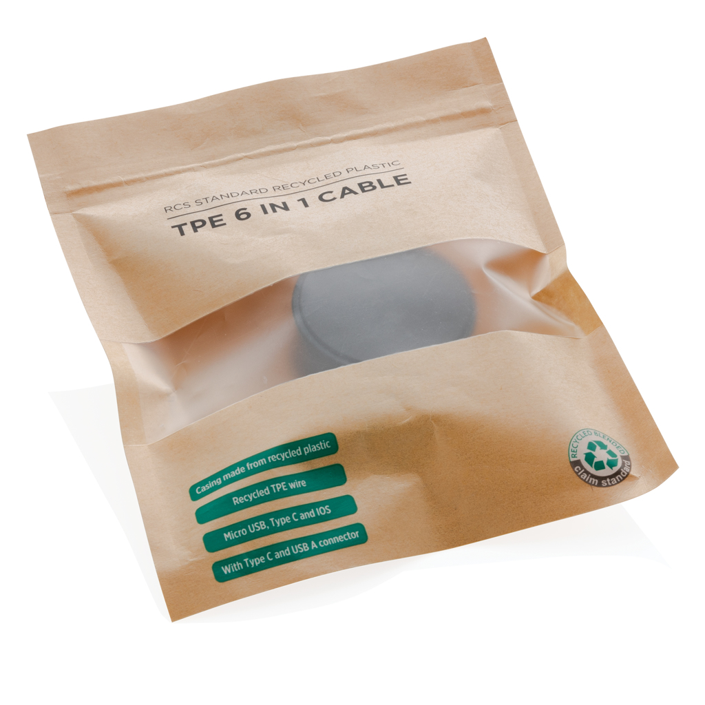 RCS standard recycled plastic and TPE 6-in-1 cable - Slika 11