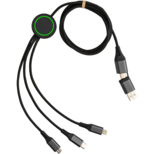 Terra RCS recycled aluminium 120cm 6-in-1 cable - Slika 11