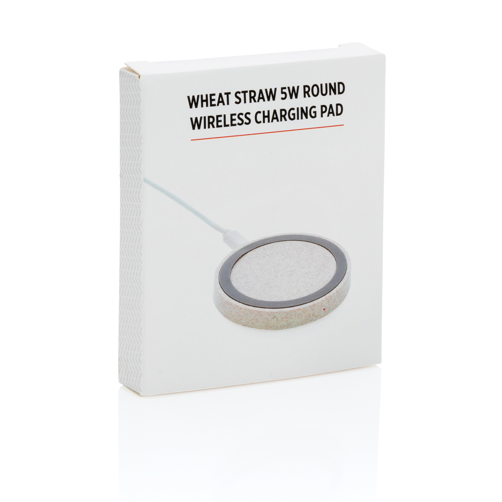 Wheat Straw 5W round wireless charging pad - Slika 10