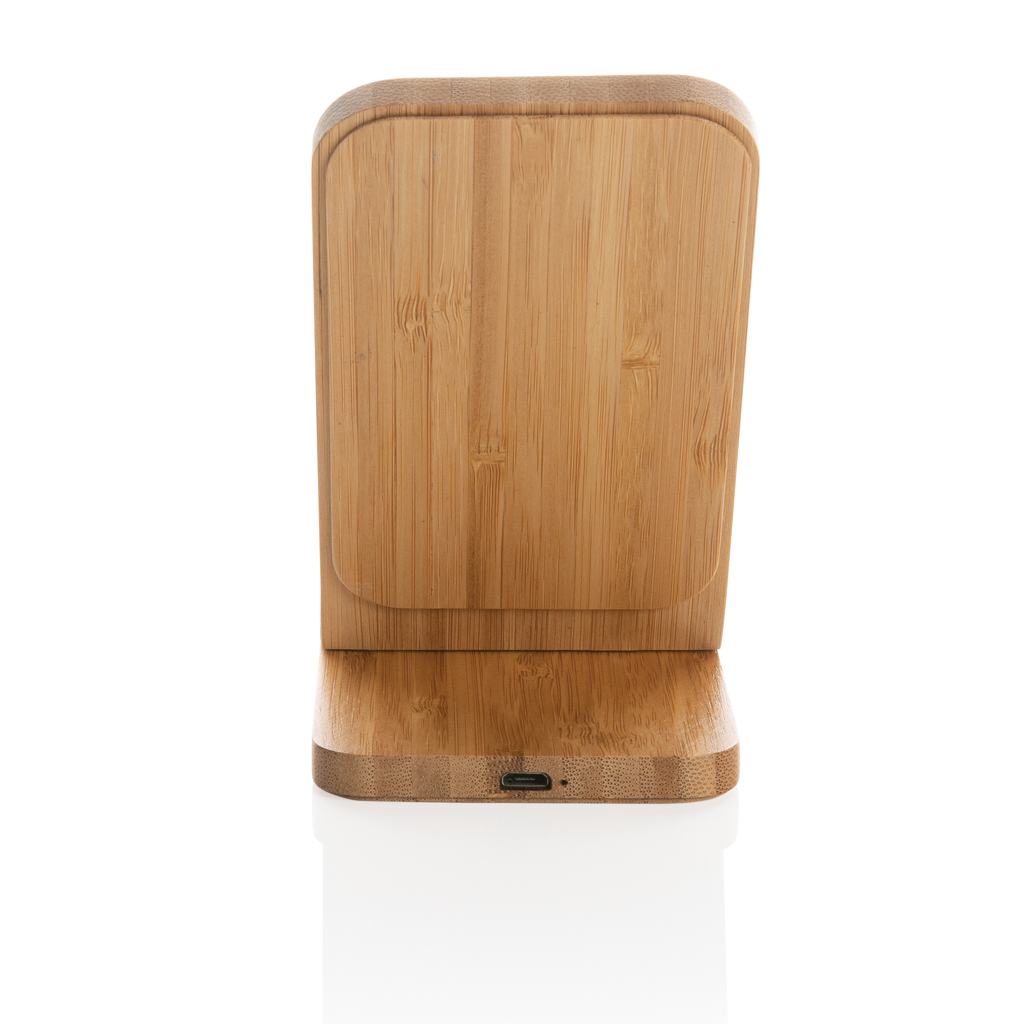Bamboo 5W wireless charging stand - Slika 5