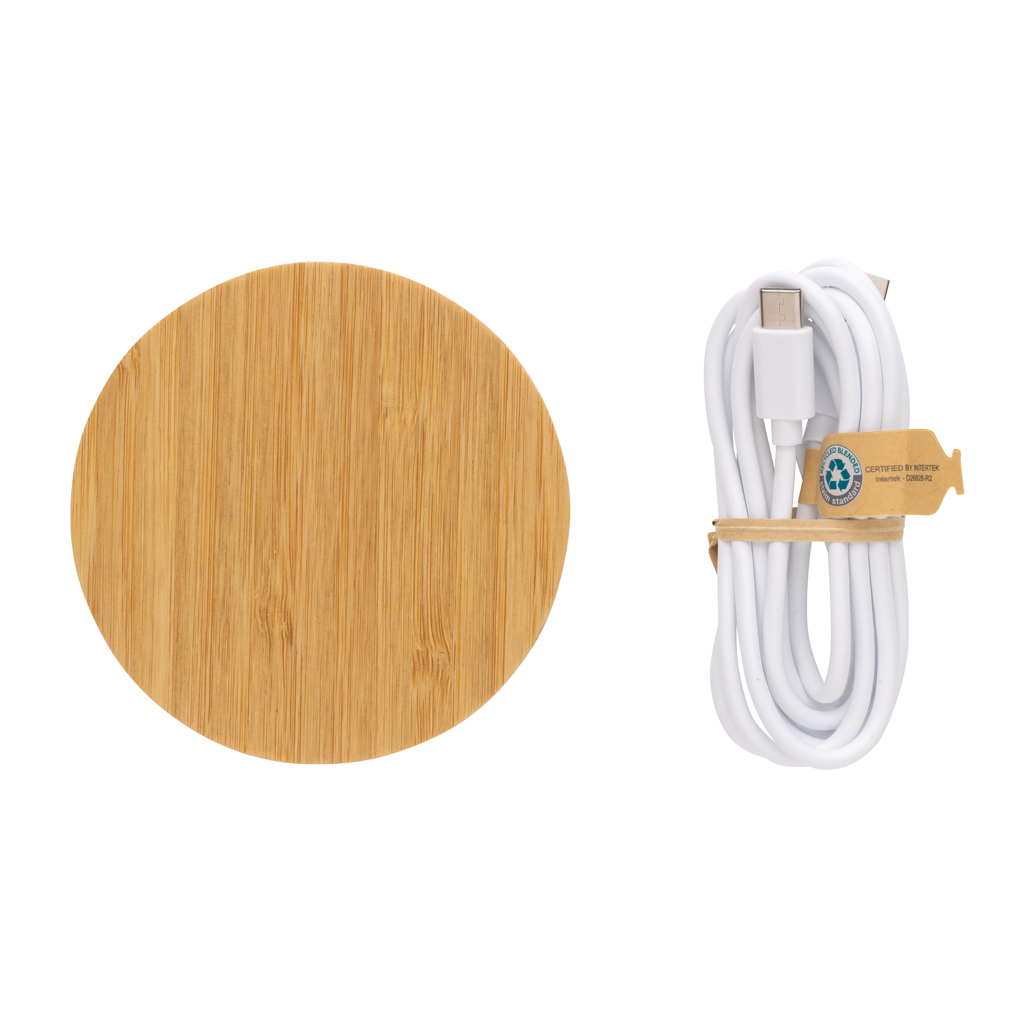 Bamboo 15W wireless charger - Slika 3