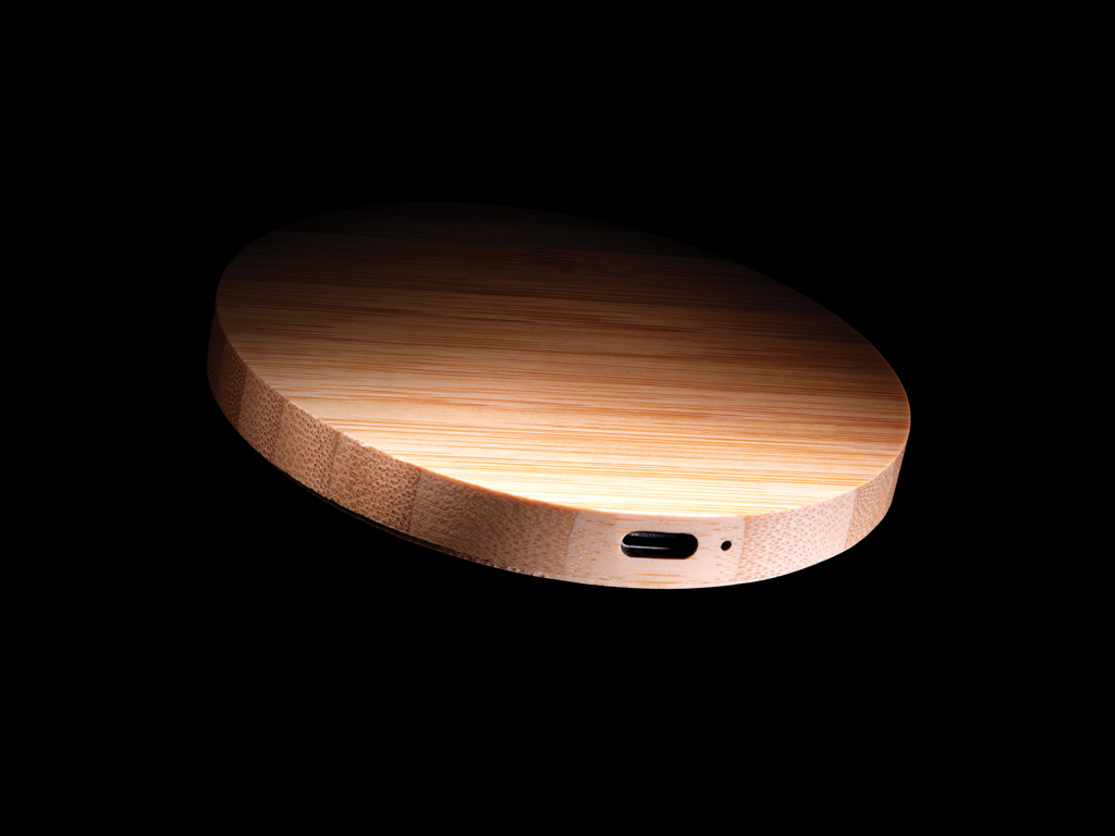 Bamboo 15W wireless charger - Slika 8