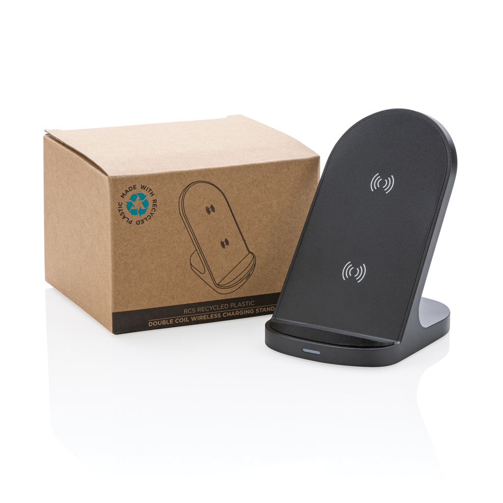 RCS recycled plastic double coil wireless stand 15W - Slika 12