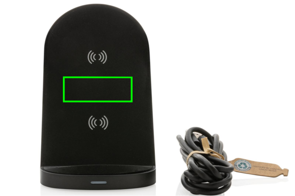 RCS recycled plastic double coil wireless stand 15W - Slika 14