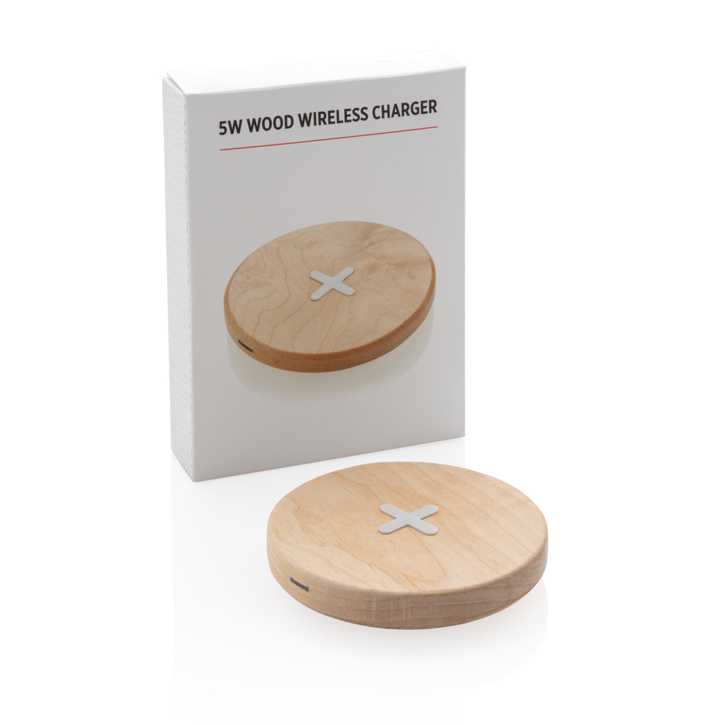5W wood wireless charger - Slika 10