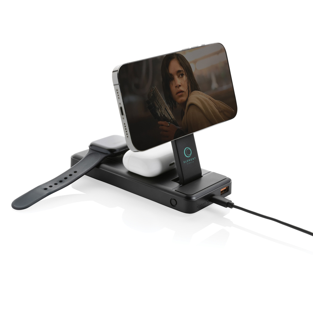 Fenwick RCS recycled plastic 10000mah 3 in 1 fast powerbank - Slika 11