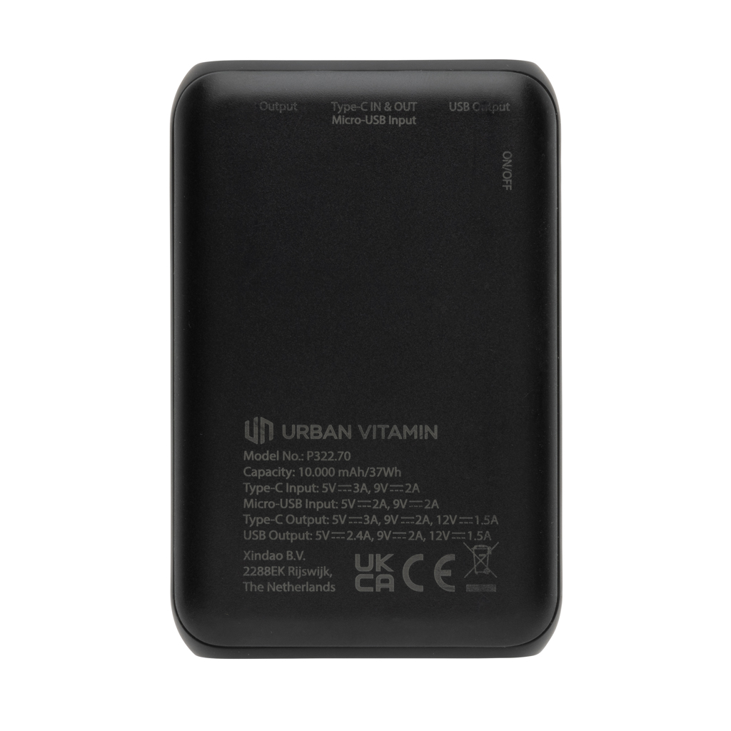 Urban Vitamin Alameda 10.000 mAh 18W PD powerbank - Slika 7