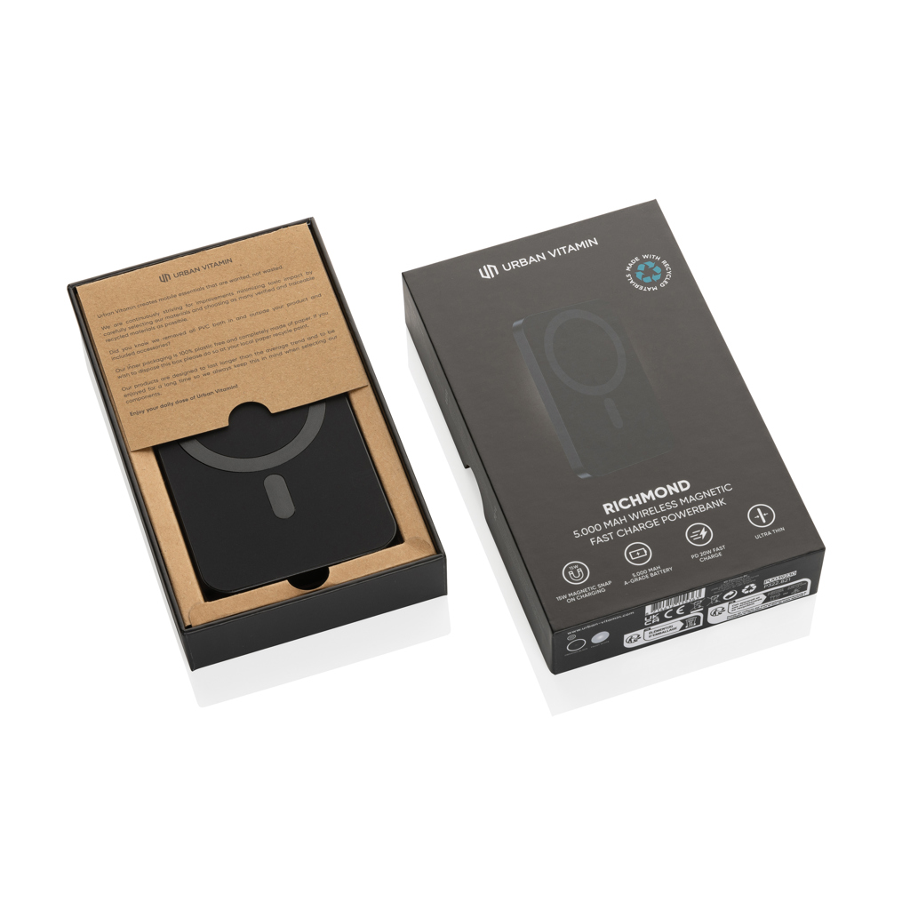 Urban Vitamin Richmond RCS plastic/alu 5000mah powerbank - Slika 19