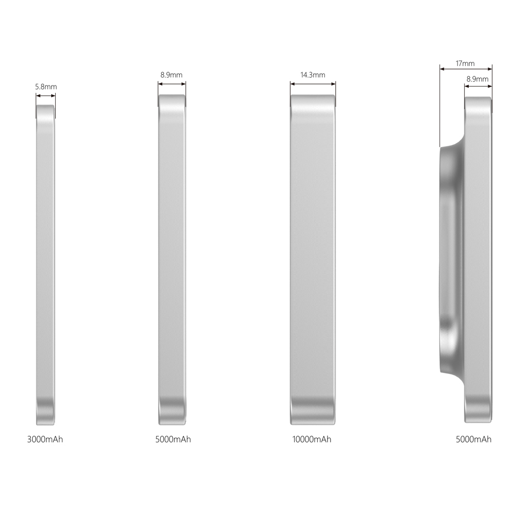 Urban Vitamin Malibu RCS plastic/alu 5000 mah powerbank - Slika 21