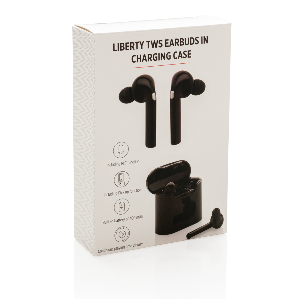 Liberty wireless earbuds in charging case - Slika 10