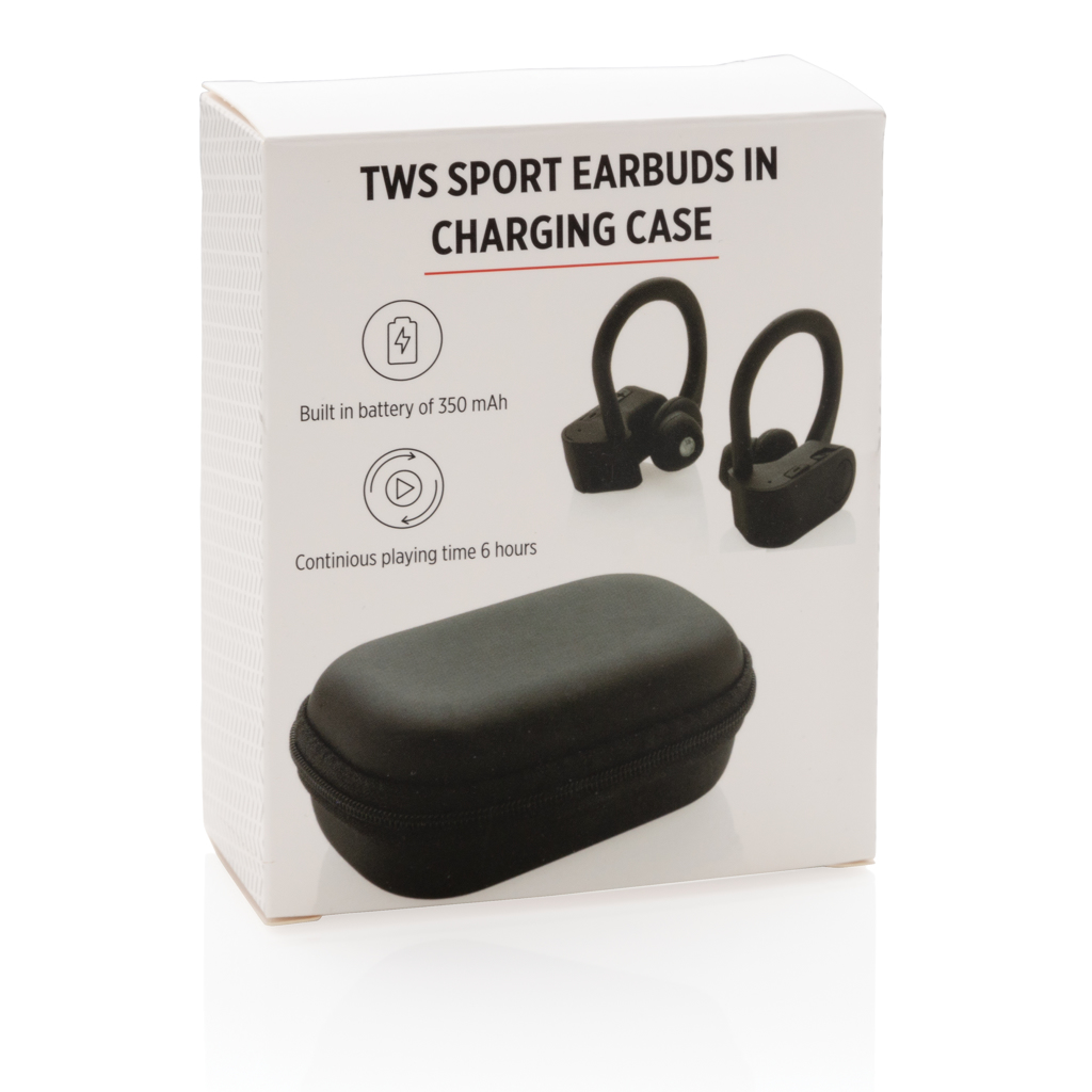 TWS sport earbuds in charging case - Slika 11