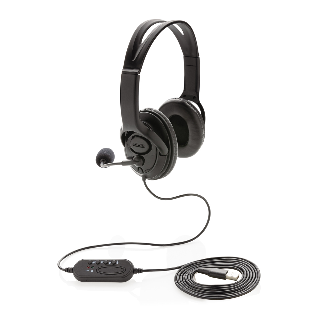 Over ear wired work headset - Slika 3