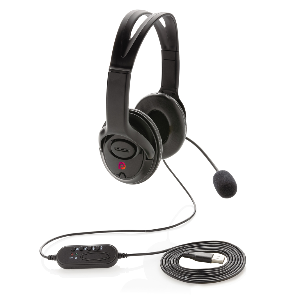 Over ear wired work headset - Slika 6