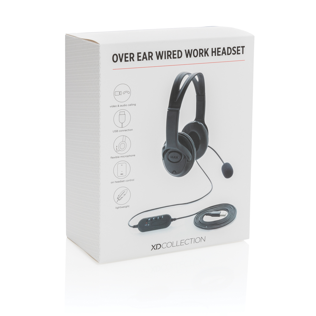 Over ear wired work headset - Slika 10
