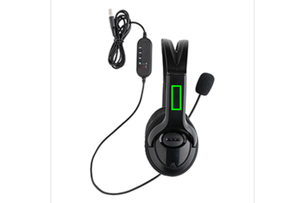 Over ear wired work headset - Slika 11
