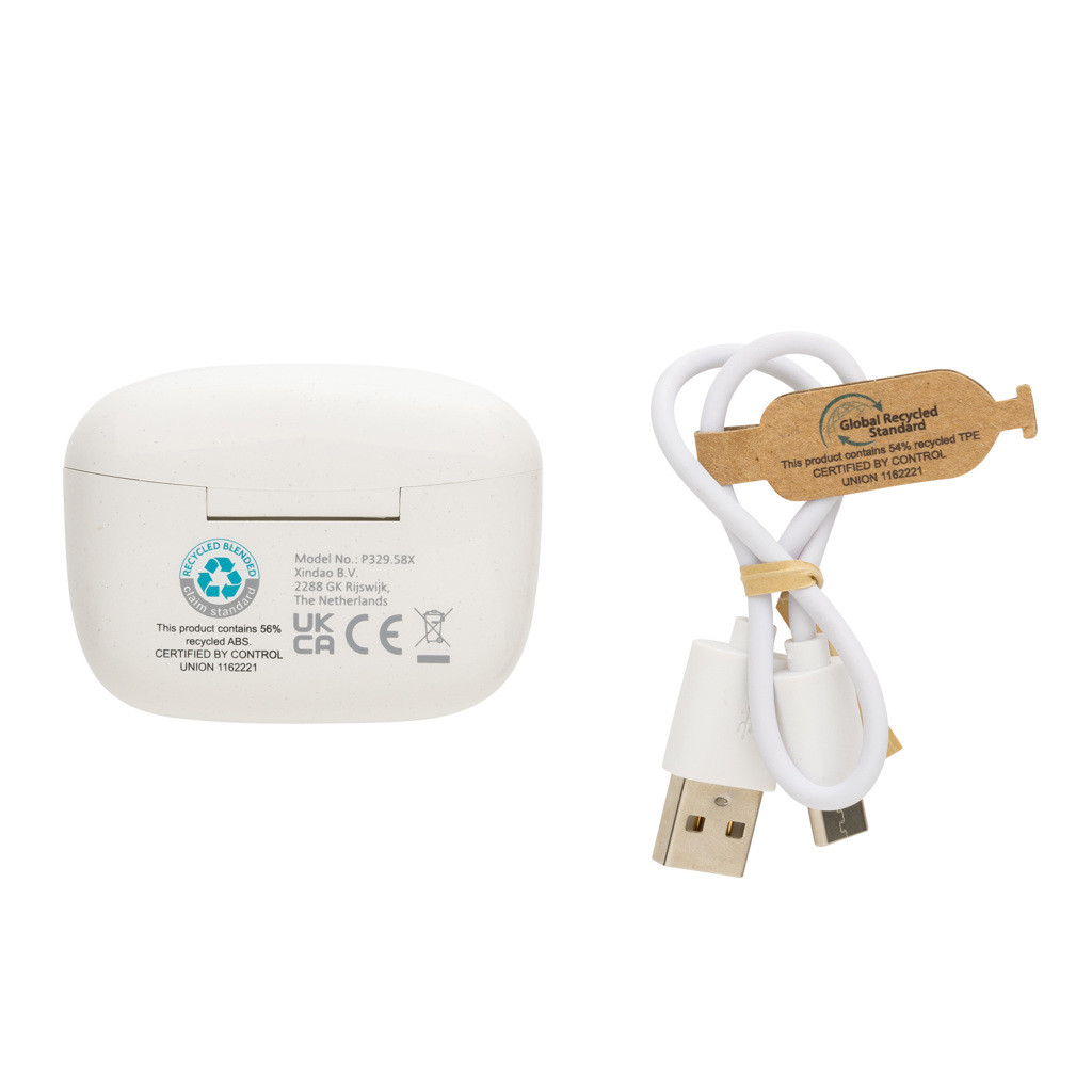 RCS recycled plastic Liberty Pro wireless earbuds - Slika 6